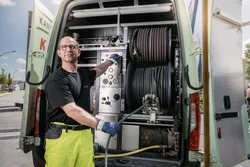 Kanalreinigung mit Hochdruckspülung in Altshausen